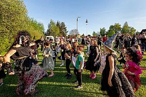 Pálení čarodějnic, Dolní Třebonín 30. 4. 2025, foto: Lubor Mrázek