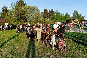 Pálení čarodějnic, Dolní Třebonín 30. 4. 2025, foto: Lubor Mrázek