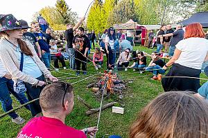Pálení čarodějnic, Dolní Třebonín 30. 4. 2025, foto: Lubor Mrázek