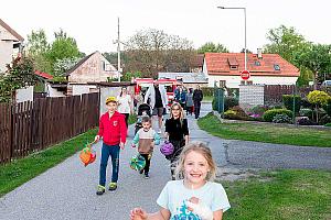 Pálení čarodějnic, Dolní Třebonín 30. 4. 2025, foto: Lubor Mrázek