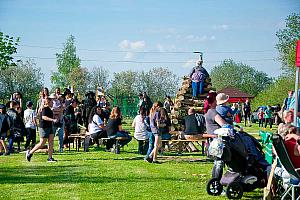 Pálení čarodějnic, Dolní Třebonín 30. 4. 2025, foto: Jan Švec