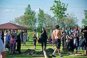 Pálení čarodějnic, Dolní Třebonín 30. 4. 2025, foto: Jan Švec