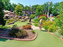 Adventure minigolf, Hluboká nad Vltavou 14. 6. 2025