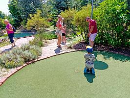 Adventure minigolf, Hluboká nad Vltavou 14. 6. 2025