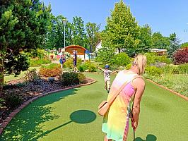 Adventure minigolf, Hluboká nad Vltavou 14. 6. 2025