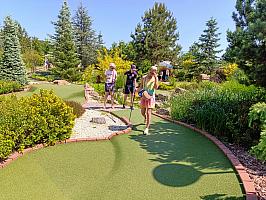 Adventure minigolf, Hluboká nad Vltavou 14. 6. 2025