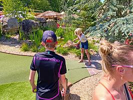 Adventure minigolf, Hluboká nad Vltavou 14. 6. 2025