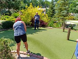Adventure minigolf, Hluboká nad Vltavou 14. 6. 2025