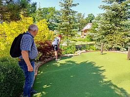 Adventure minigolf, Hluboká nad Vltavou 14. 6. 2025