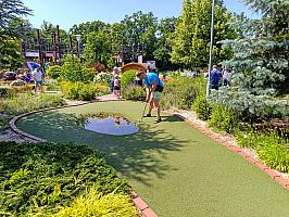 Adventure minigolf, Hluboká nad Vltavou 14. 6. 2025
