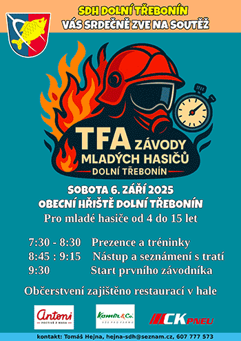 Závody TFA mladých hasičů