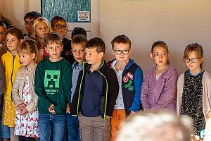 Zahájení školního roku v ZŠ Dolní Třebonín 1. 9. 2025, foto: Lubor Mrázek