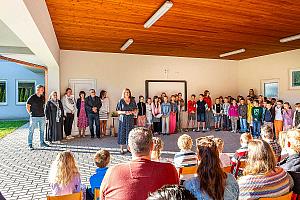 Zahájení školního roku v ZŠ Dolní Třebonín 1. 9. 2025, foto: Lubor Mrázek