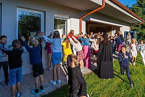 Zahájení školního roku v ZŠ Dolní Třebonín 1. 9. 2025, foto: Lubor Mrázek