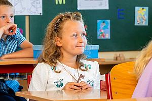 Zahájení školního roku v ZŠ Dolní Třebonín 1. 9. 2025, foto: Lubor Mrázek