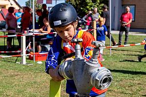 Závody TFA mladých hasičů, Dolní Třebonín 6. 9. 2025, foto: Lubor Mrázek