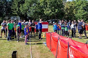 Závody TFA mladých hasičů, Dolní Třebonín 6. 9. 2025, foto: Lubor Mrázek