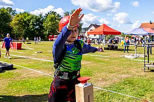 Závody TFA mladých hasičů, Dolní Třebonín 6. 9. 2025, foto: Lubor Mrázek