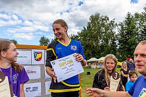 Závody TFA mladých hasičů, Dolní Třebonín 6. 9. 2025, foto: Lubor Mrázek