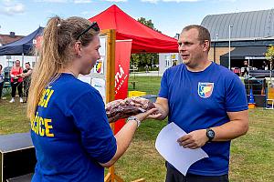 Závody TFA mladých hasičů, Dolní Třebonín 6. 9. 2025, foto: Lubor Mrázek
