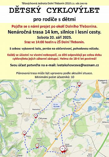 Dětský cyklovýlet 2025