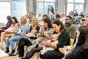 Vítání občánků v Dolním Třeboníně 8. 11. 2025, foto: Lubor Mrázek