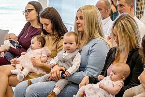 Vítání občánků v Dolním Třeboníně 8. 11. 2025, foto: Lubor Mrázek