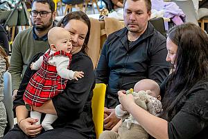 Vítání občánků v Dolním Třeboníně 8. 11. 2025, foto: Lubor Mrázek