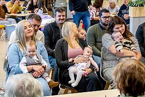 Vítání občánků v Dolním Třeboníně 8. 11. 2025, foto: Lubor Mrázek