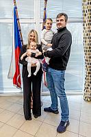 Vítání občánků v Dolním Třeboníně 8. 11. 2025, foto: Lubor Mrázek