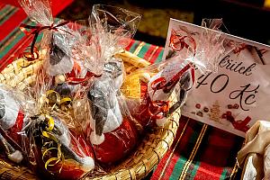 Zpívání u vánočního stromu, Dolní Třebonín 20. prosince 2025, foto: Lubor Mrázek