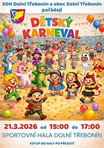 Dětský karneval 2026