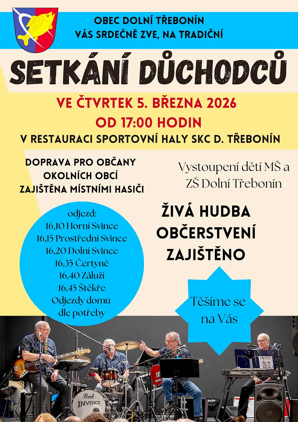 Beseda s&nbsp;důchodci 5. 3. 2026