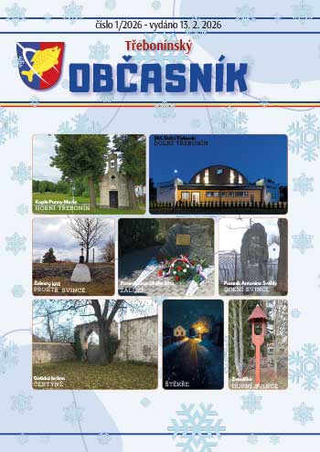 Třebonínský občasník 1/2026 ze dne 13. 2. 2026