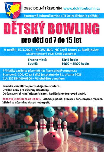 Dětský Bowling 2026