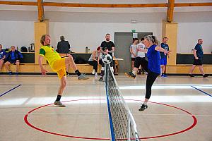 Nohejbalový turnaj sousedních obcí o pohár starosty Dolního Třebonína 21. 2. 2026
