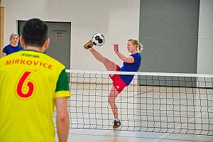 Nohejbalový turnaj sousedních obcí o pohár starosty Dolního Třebonína 21. 2. 2026