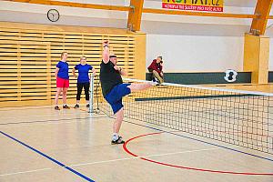 Nohejbalový turnaj sousedních obcí o pohár starosty Dolního Třebonína 21. 2. 2026