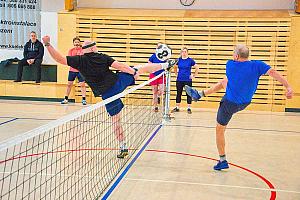 Nohejbalový turnaj sousedních obcí o pohár starosty Dolního Třebonína 21. 2. 2026