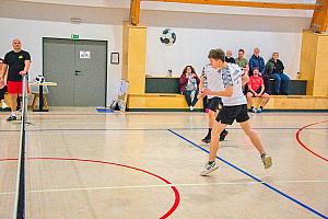 Nohejbalový turnaj sousedních obcí o pohár starosty Dolního Třebonína 21. 2. 2026