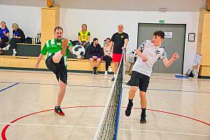 Nohejbalový turnaj sousedních obcí o&nbsp;pohár starosty Dolního Třebonína 21. 2. 2026