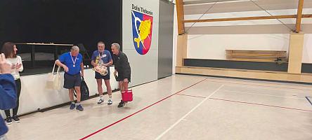 Nohejbalový turnaj sousedních obcí o pohár starosty Dolního Třebonína 21. 2. 2026