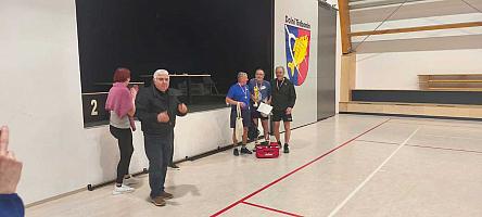 Nohejbalový turnaj sousedních obcí o pohár starosty Dolního Třebonína 21. 2. 2026