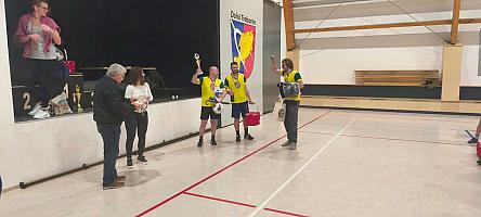 Nohejbalový turnaj sousedních obcí o pohár starosty Dolního Třebonína 21. 2. 2026