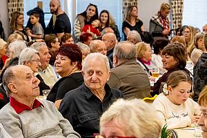 Setkání důchodců, restaurace SKC Dolní Třebonín 5. března 2026, foto: Lubor Mrázek