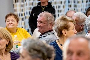 Setkání důchodců, restaurace SKC Dolní Třebonín 5. března 2026, foto: Lubor Mrázek