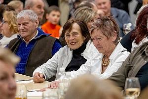 Setkání důchodců, restaurace SKC Dolní Třebonín 5. března 2026, foto: Lubor Mrázek