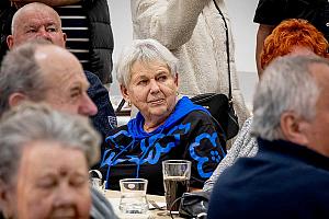 Setkání důchodců, restaurace SKC Dolní Třebonín 5. března 2026, foto: Lubor Mrázek