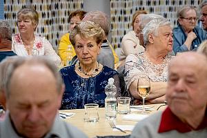 Setkání důchodců, restaurace SKC Dolní Třebonín 5. března 2026, foto: Lubor Mrázek
