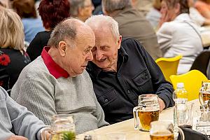 Setkání důchodců, restaurace SKC Dolní Třebonín 5. března 2026, foto: Lubor Mrázek